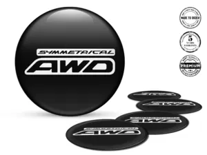 Subaru Adesivi Silicone Edizione Etichette Ruota Custom